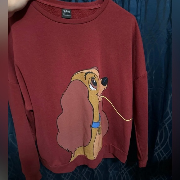 Small Disney Lady and the Tramp Sweatshirt - Picture 1 of 3